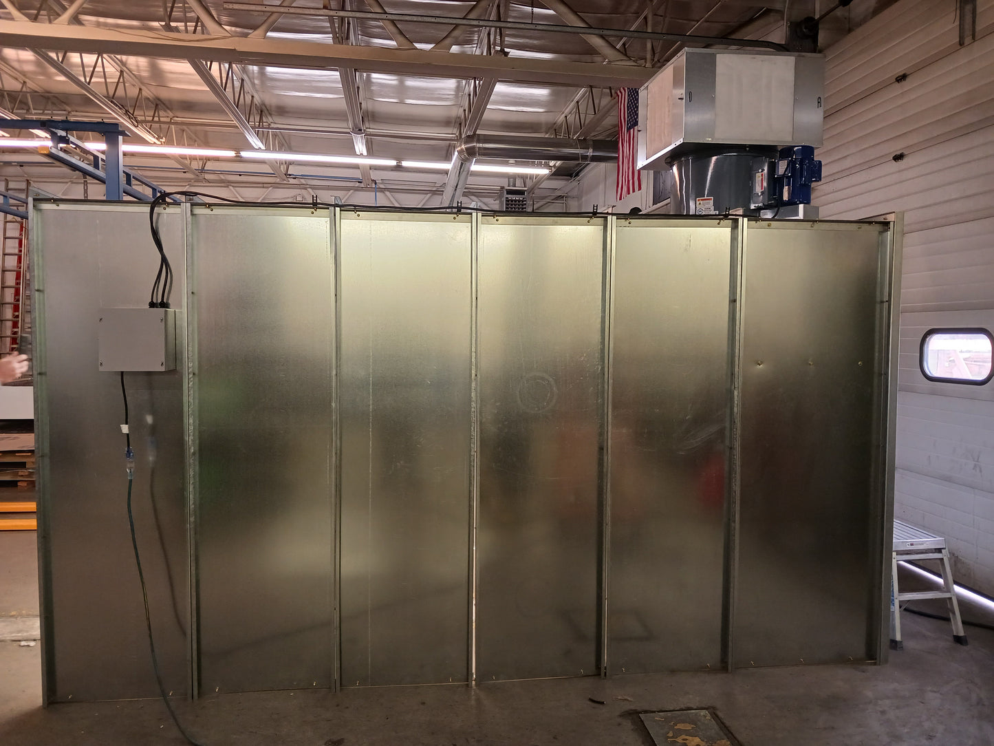 7x7x10 Powder Coat Booth