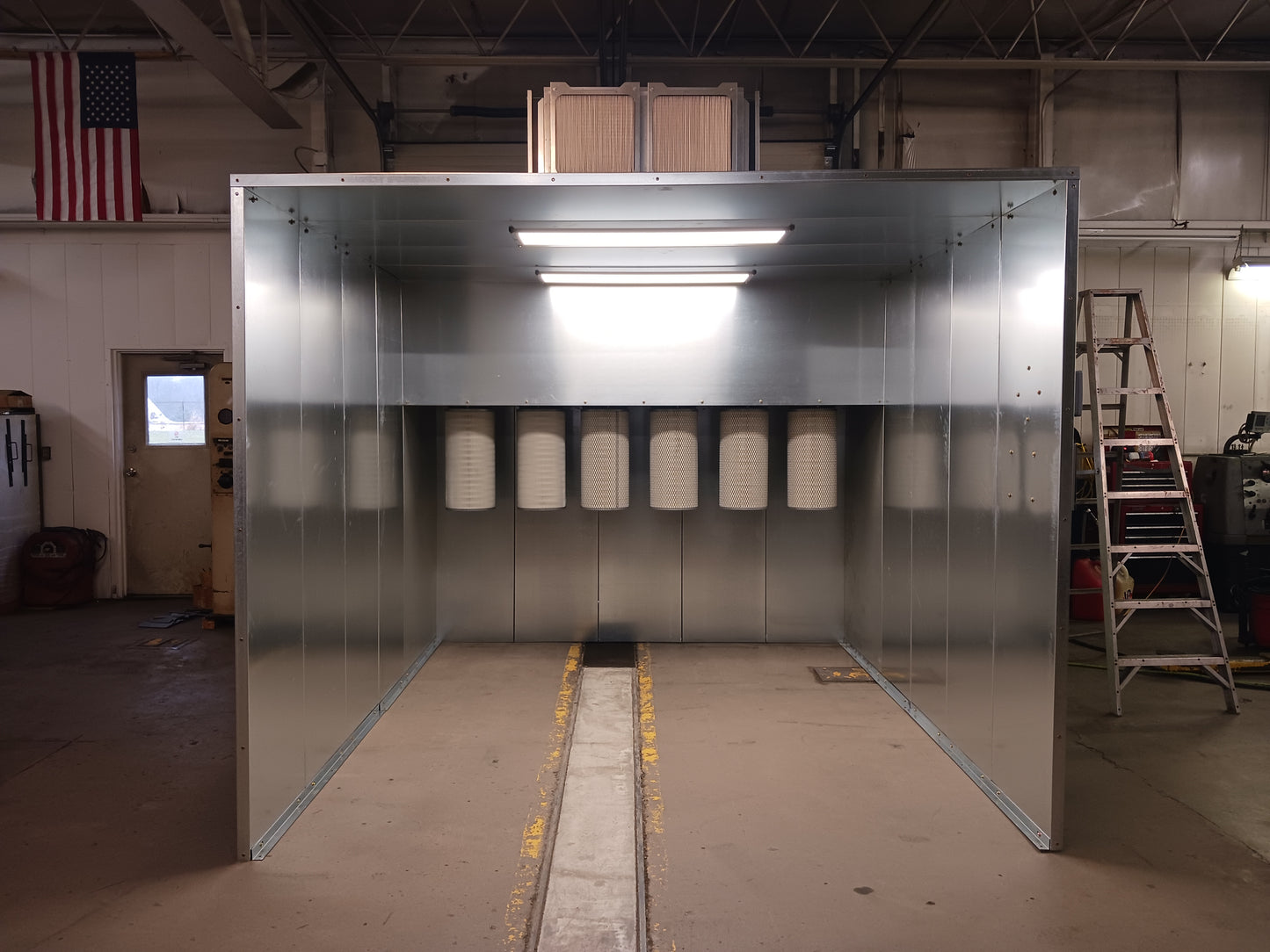 10x8x8 Powder Coat Booth